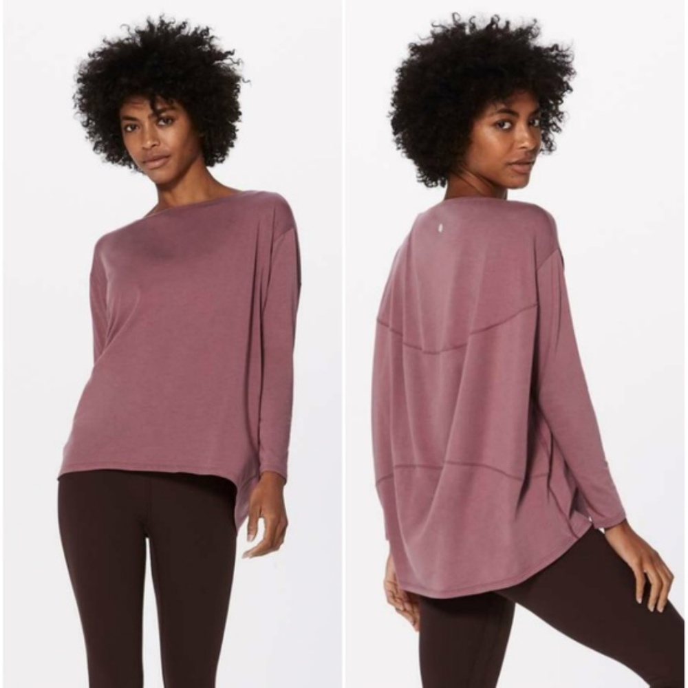 Lululemon Back In Action LS Figue